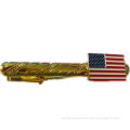 Metal Cufflinks And Tie Clips For American Flag Design For Souvenir And Apparel Accessory